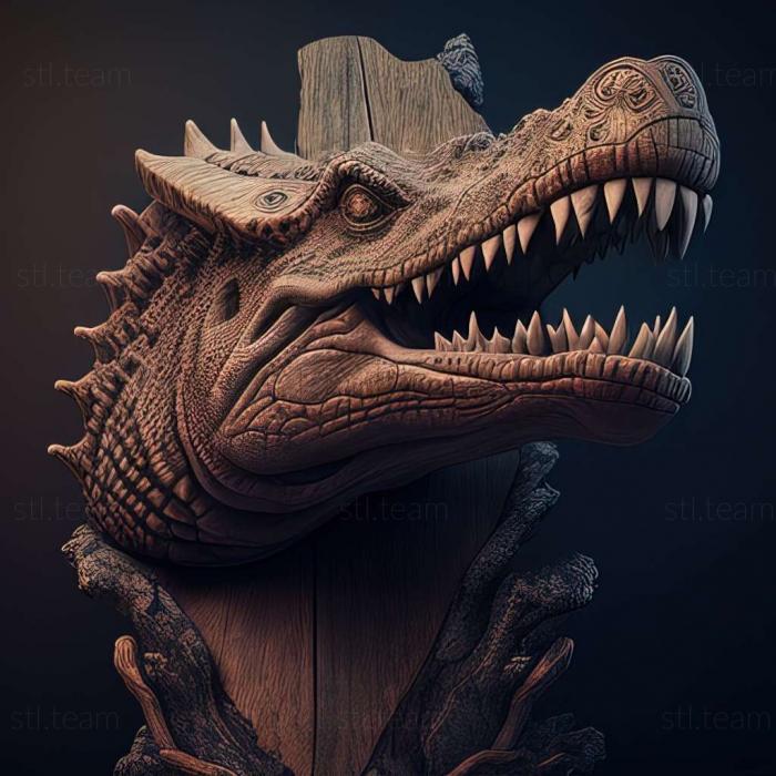 3D model Shansisuchus (STL)